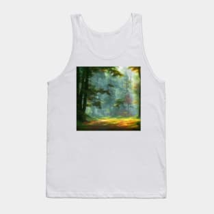 Somewhere in Fantasy Forest Tank Top